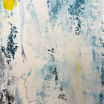 Bright spot - Acrylic op doek 25 x 30 cm, origineel abstract schilderij