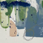Massina abstract art mixed media
