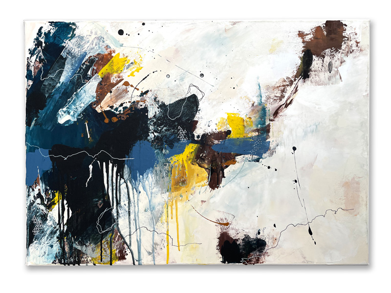 Acrylic op doek 70 x 50 cm
