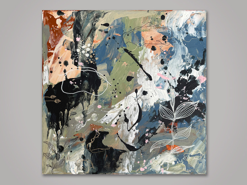 Genesis I - 30 x 30 cm